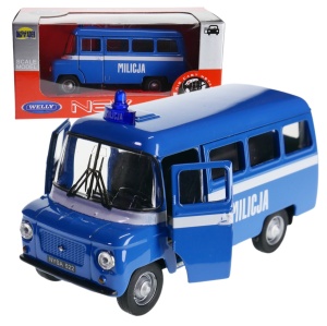 Nysa 522 Milicja PRL 1:34-39 model WELLY