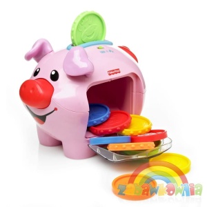 ŚWINKA SKARBONKA FISHER PRICE