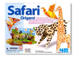 4M ORIGAMI SAFARI - afrykańskie zwierzęta