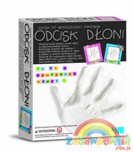 4M ZRÓB TO SAM - ODCISK DŁONI niepowtarzalna pamiątka na lata