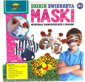 Zrób To Sam - maski dzikie zwierzęta