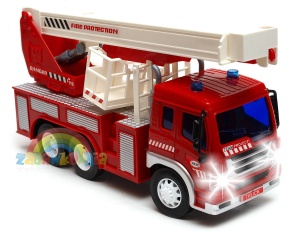 SAMOCHÓD STRAŻACKI zdalnie sterowany ze światłami