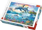 27087 Wesołe delfiny - TREFL PUZZLE 2000 ELEMENTÓW