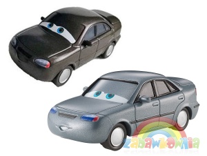Auta - dwa samochodziki metalowe Matell Heather Drifeng i Michelle Motoretta