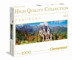Clementoni puzzle 1000 elementów Zamek Neuschwanstein - panorama