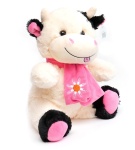 maskotka pluszowa krówka Emilka 30cm mucząca