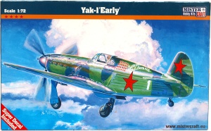 model do sklejania Jak-1 Early Yakovlev 1:72