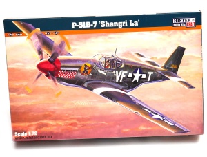 model do sklejania samolot North American P-51B-7 Shangri La 1:72