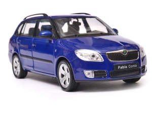 Skoda Fabia Combi II model Welly w skali 1:24