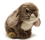 królik szary siedzący szary  25cm Anna Club Plush