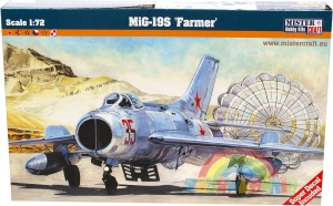 model do sklejania samolot Mikojan MiG-19S Farmer 1:72