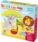 Safari BAM BAM  moja pierwsza gra planszowa Trefl 2+