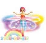ŚWIECĄCA LATAJĄCA WRÓŻKA Flutterbye - Rainbow Fairy