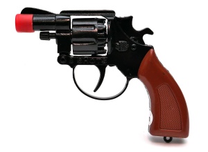 rewolwer metalowy S8001B na kapiszony