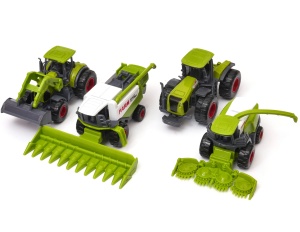 Mała farma - traktor 2szt i dwa kombajny