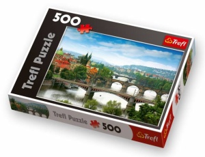 Trefl puzzle 500 elementów Praga Czechy 37135