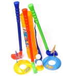 Zestaw do gry w mini golfa dla dzieci w torbie na ramię 65cm