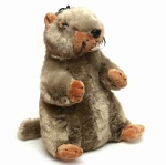 maskotka świstak z dźwiękami 24cm