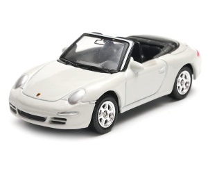 Porsche 911 (997) Carrera S open top 1:60 model WELLY