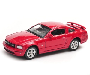 Ford Mustang GT 2005 1:60 model WELLY