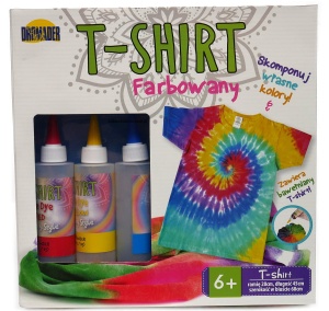 Zrób Sam Farbowane koszulki T-Shirt - zestaw kreatywny DROMADER