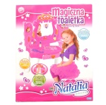 Toaletka i magiczne zwierciadło z taboretem - Natalia