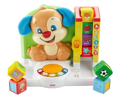 Fisher Price Ucz się i śmiej SS Edukacyjna Stacja Szczeniaczka Pierwsze Słówka-458403