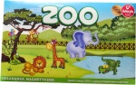 Edukacyjna układanka magnetyczna ZOO - dzikie zwierzęta
