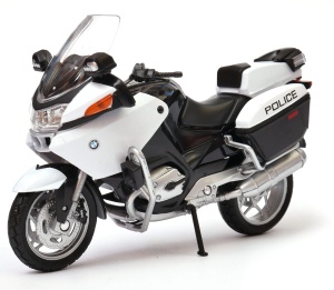 BMW R 1200 RT POLICE 1:18 model motocykla WELLY