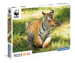 Puzzle Clementoni WWF młody tygrys 104