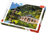 Trefl puzzle 500 elementów Staw Czarnego Smoka Lijang Chiny