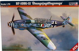 model do sklejania samolot Messerschmitt BF-109G-12 Ubungsjagdflugzeuge 1:72