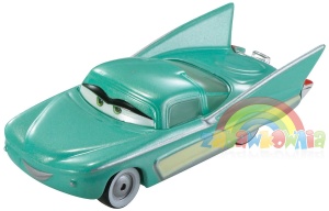 Auta - samochodzik metalowy Mattel Flo - Lola