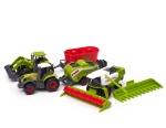 Mała farma - traktor 2szt, kombajn, rozsiewacz, prasozwijarka