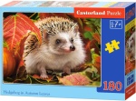 Puzzle Castorland 180 - Jeż jesienią