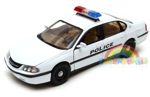 Chevrolet Impala 2001 Police model Welly w skali 1:24
