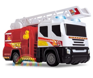 Duży wóz strażacki z dźwiękiem i światłami Dickie