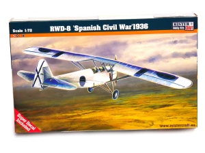 model do sklejania RWD-8 Spanish Civil War 1936 1:72
