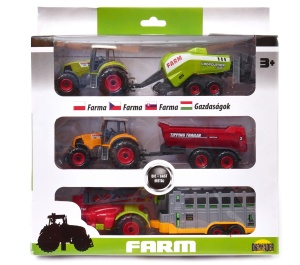 Mała farma - traktor 2szt, prasozwijarka , opryskiwacz, wywrotka