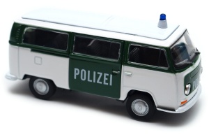 Volkswagen T2 Bus 1972 policja 1:34-39 model WELLY