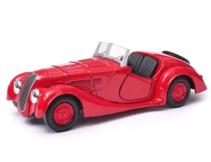 BMW 328 open top 1:34-39 model WELLY