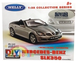 Mercedes-Benz SLK350 Convertible 1:34 - 39 model WELLY do złożenia (1)