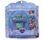 diadem księżniczki z kolczykami i klipsami