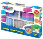 Piasek Kinetyczny zestaw z foremkami zamek 450g