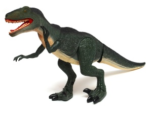 duży dinozaur Velociraptor z dźwiękiem na baterie - robot