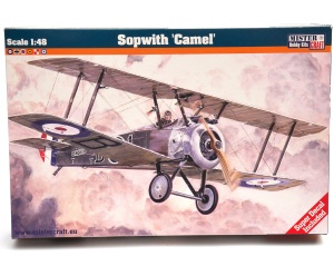 model do sklejania samolot Sopwith Camel 1:72