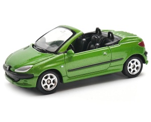 Peugeot 206 CC 1:60 model WELLY