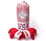 Worek bokserski 40cm dla dzieci z rękawicami