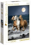 Clementoni puzzle 1500 elementów konie w galopie na plaży
