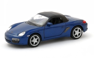 Porsche Boxster S soft top 1:34 - 39 model WELLY